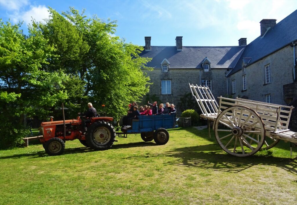 Balade en tracteur vintage